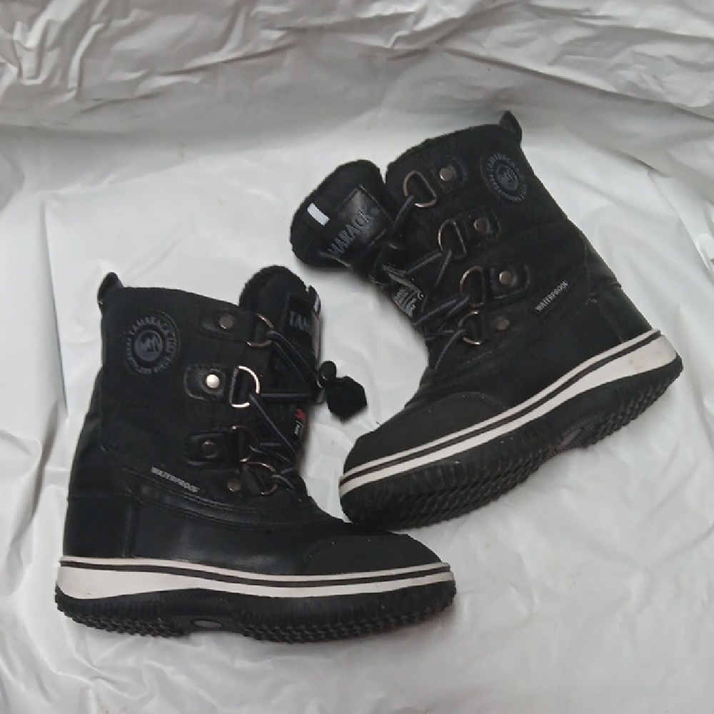 Tamarack Black Thinsulate Watee Resistant Impermeable Snow Boots Toddler Sz 10